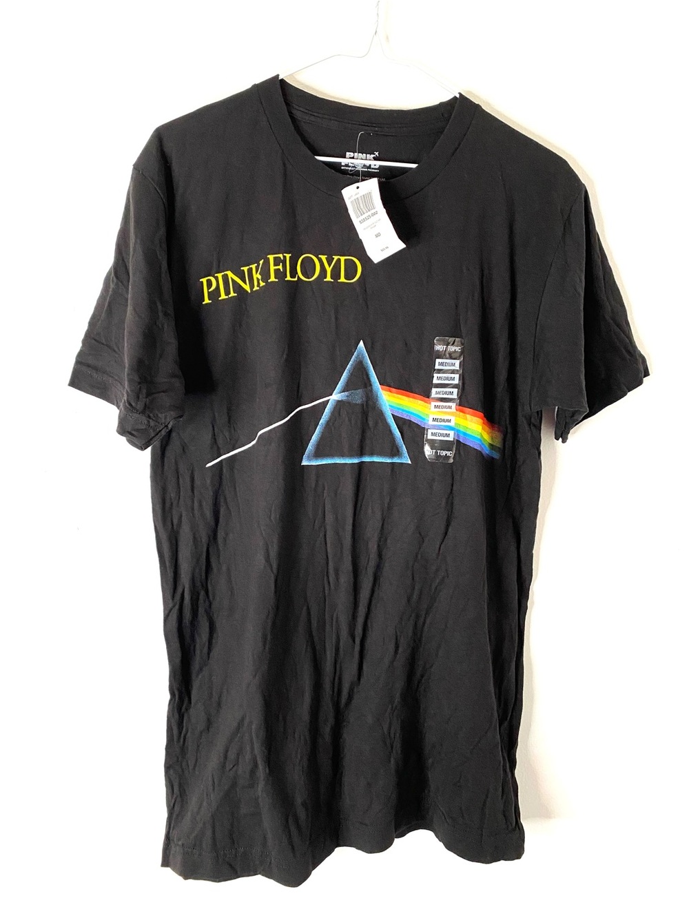 Pink Floyd Dark Side Of The Moon Band Tee NWT Hot Topic Graphic T Shirt